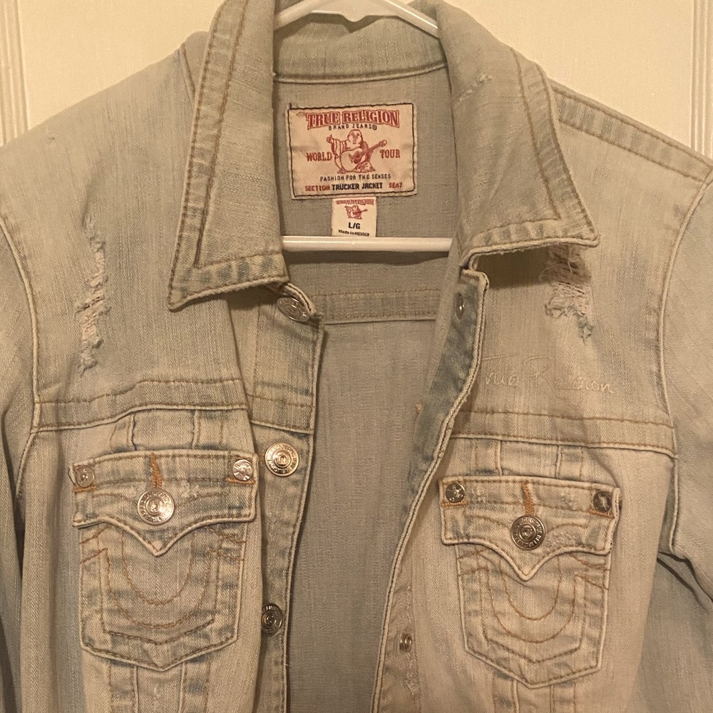 EUC True Religion Trucker’s Jacket
